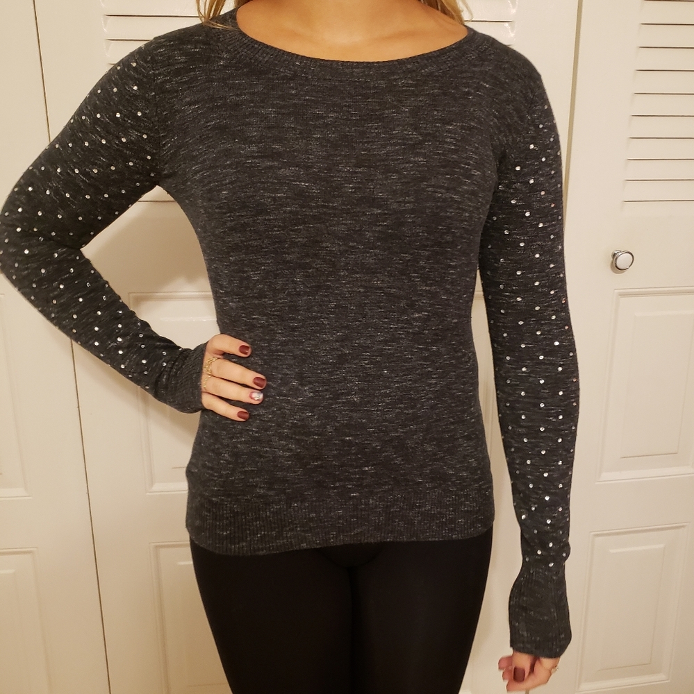 Express Charcoal Sweater